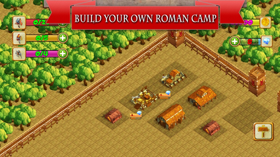 #1. ROMAN LEGION STRATEGY BATTLE (iOS) โดย: Pix Arts