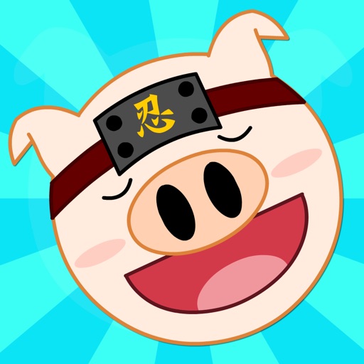 Ninja Pig Icon