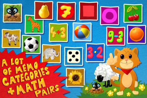 My Search The Pairs Memo Pocket Friend - Competitive Virtual Animal Learning Game For Kids And Toddlers age 2 to 9 screenshot 2