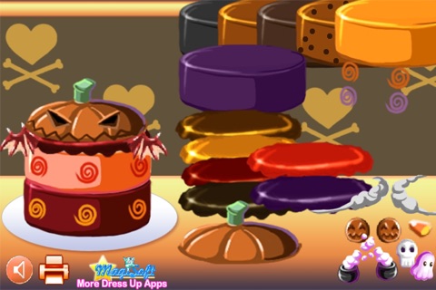 Haunted Halloween Cake Maker screenshot 2