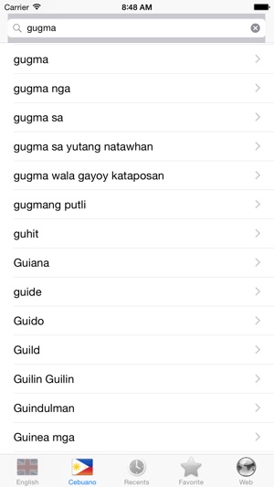 English Cebuano best dictionary - Inglesa Sugbuanon labing m(圖5)-速報App