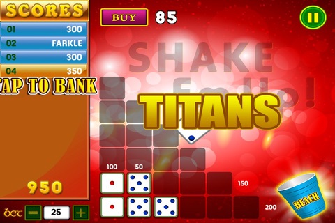 Amazing Titan's & Pharaoh's Farkle Fire Dice Games Casino Free screenshot 2