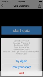 classic rock quiz lite iphone screenshot 4