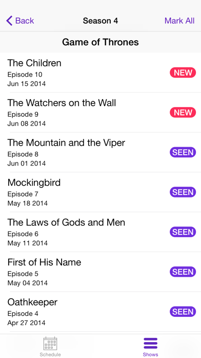 App screenshot