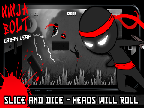 Screenshot #5 pour ` Ninja Bolt Urban Leap - Sprint, Slice, Dice, Run & Jump!
