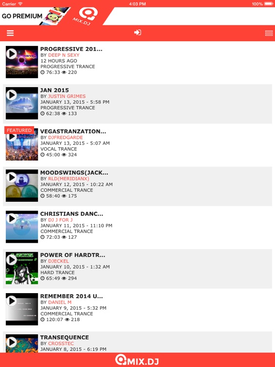 Trance Party HD by mix.dj screenshot-3