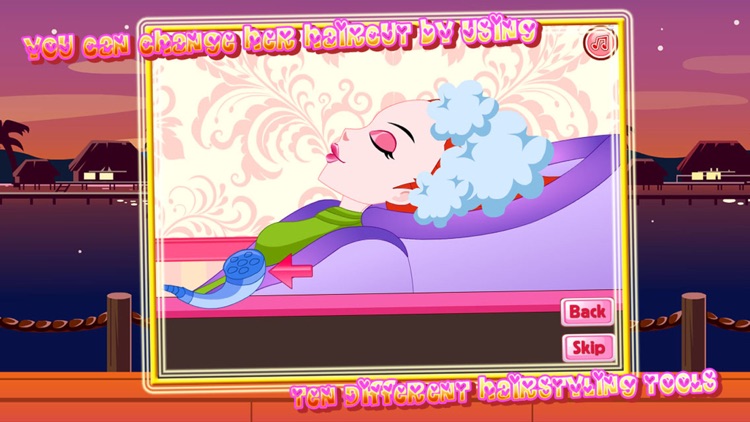 special hairstyles-Party queen