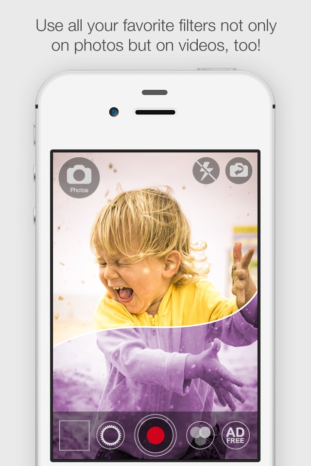 PhotoVideo Cam - REAL TIME EFFECTS screenshot 3