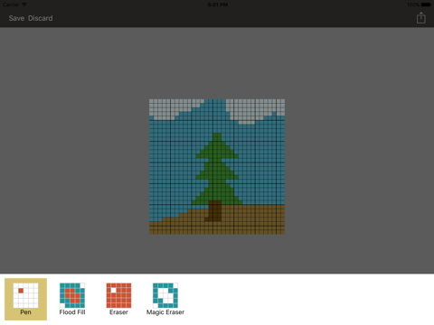 Screenshot #5 pour Pixel Board -- 8 Bit Art
