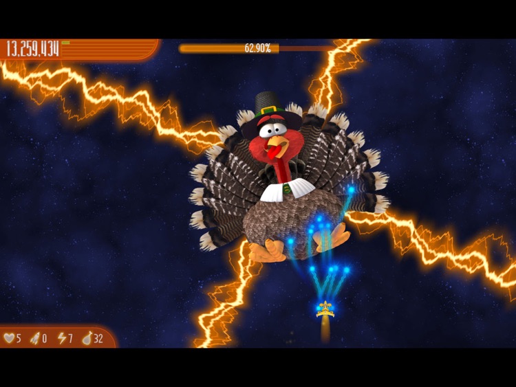 Chicken Invaders 4 Thanksgiving HD screenshot-4