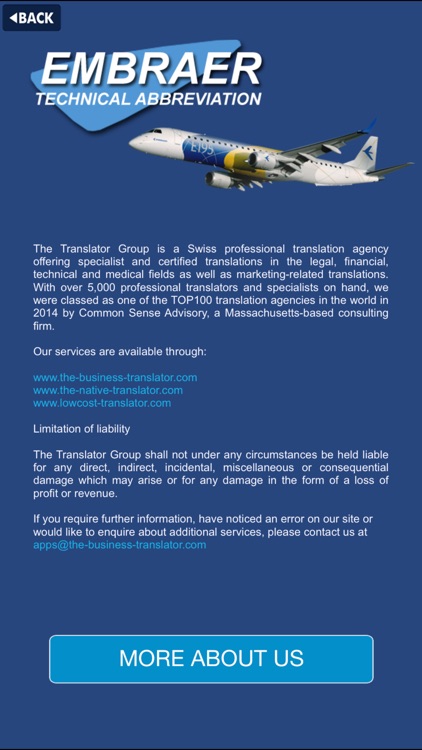 Embraer Technical Abbreviations screenshot-4