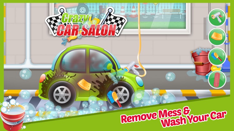 Crazy Car Salon - Wash & Design Your Vehicle in Auto Carwash Service Station