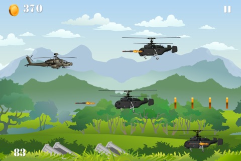 Chopper Attack - Helicopter fighter pilot at air-strick war-zone screenshot 4