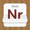 Weeknumbers Widget icon