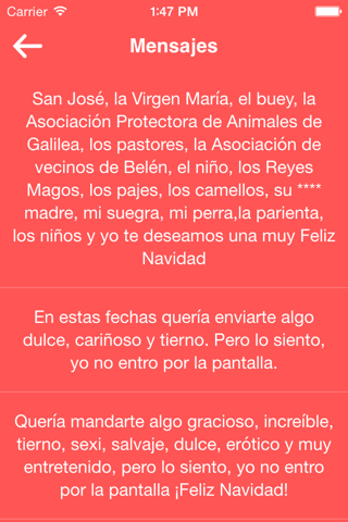 Feliz Navidapp screenshot 2