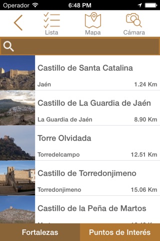 Castillos y Fortalezas de Jaén screenshot 2