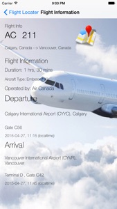 Flight Locater screenshot #1 for iPhone