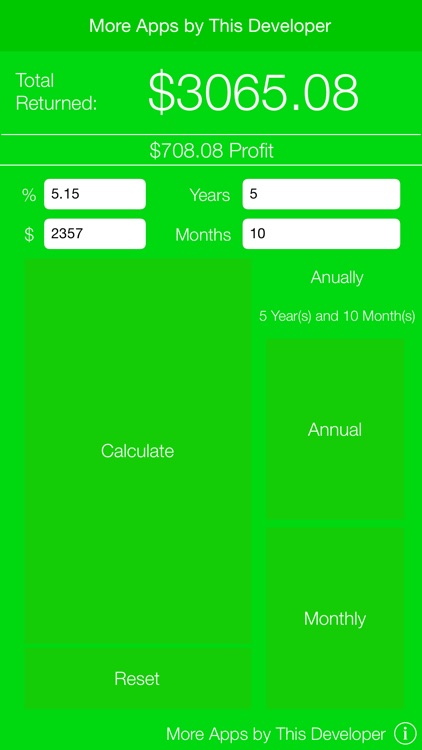 Simple Interest Calculator