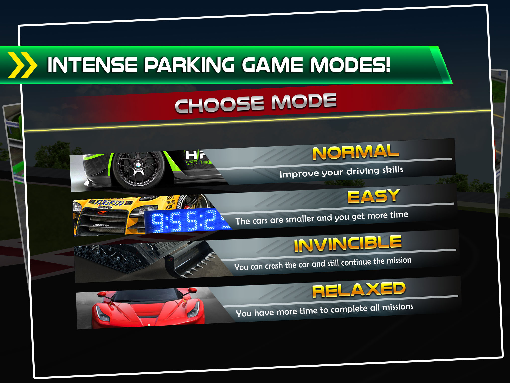 Extreme Car Parking Simulator Mania - Real 3D Traffic Driving Racing & Truck Racer Games