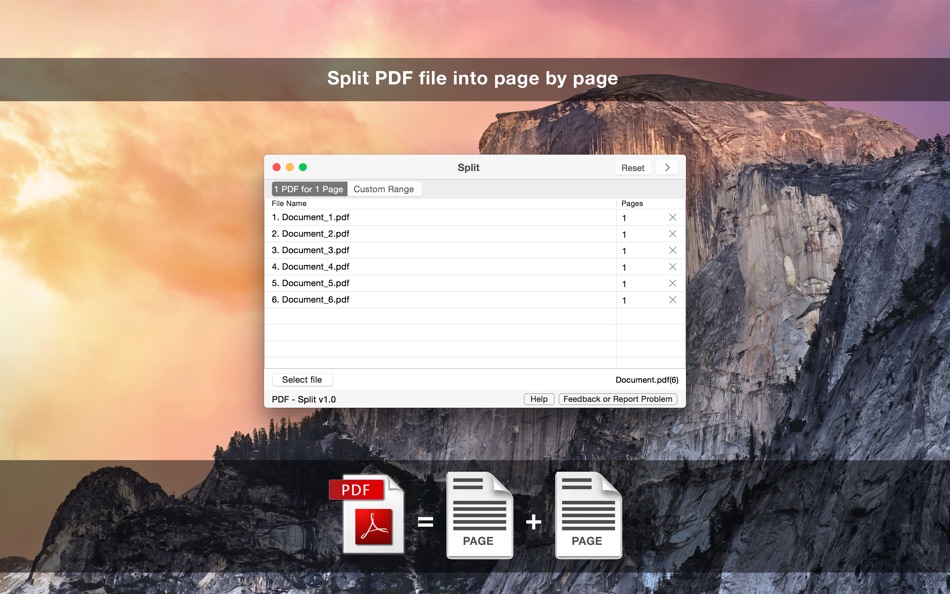 PDF - Split - 1.6 - (macOS)