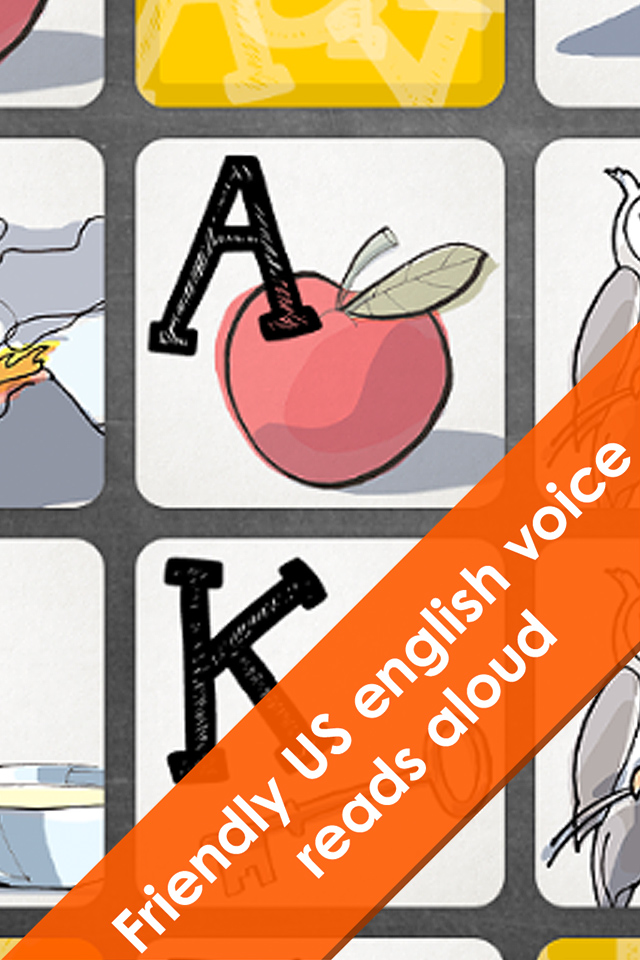 ABC Memory - Capital letters US english