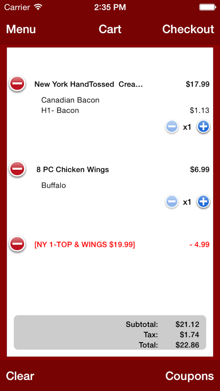 Jalapenos Pizza and Wings