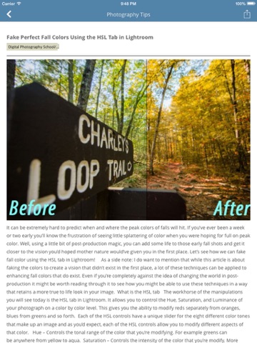 Screenshot #6 pour Photography Tips and Tricks - Learn New Photography Techniques and Master Old Ones
