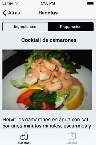 Cuban Recipes Seafood & Restaurants screenshot 3