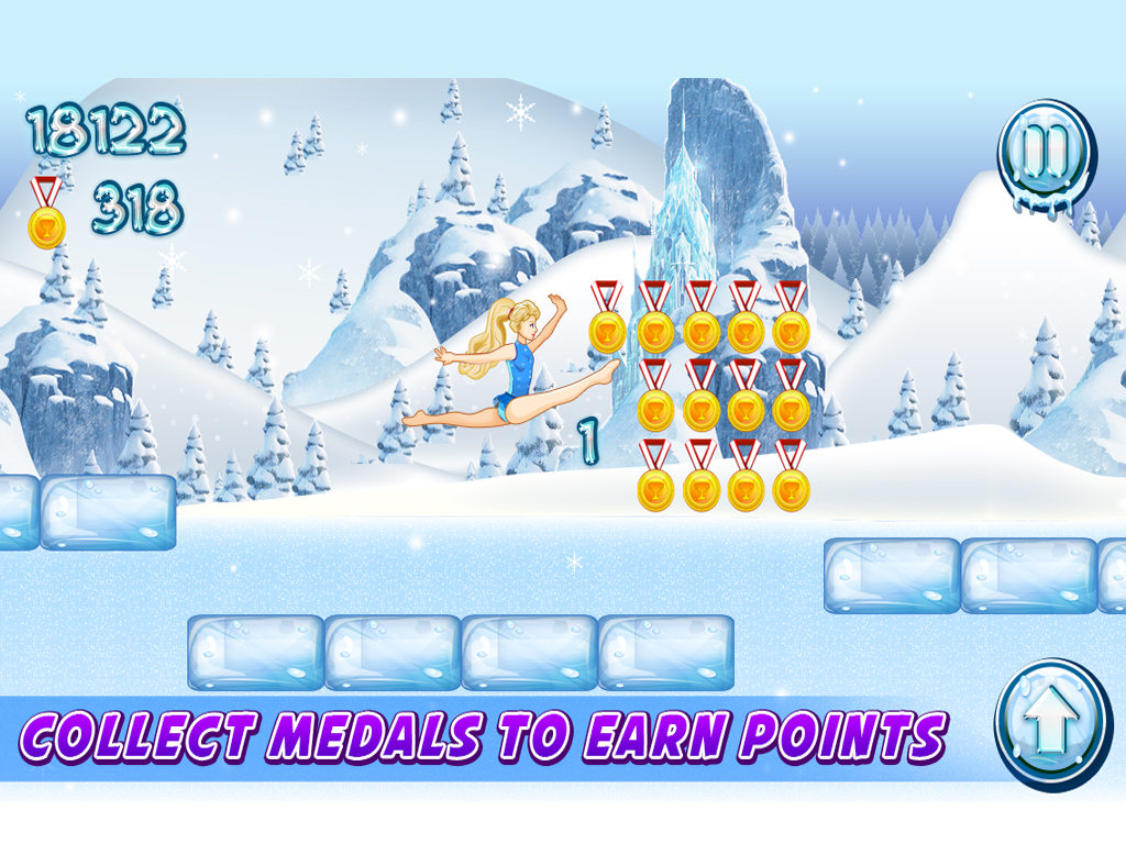 Ice Queen Adventure Gymnastics!