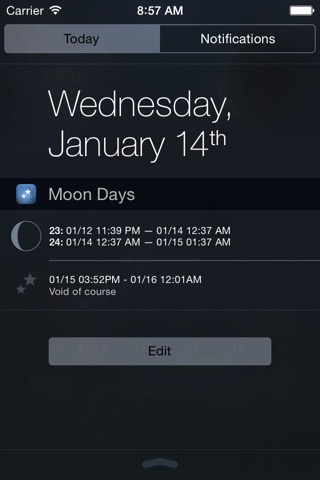 Moon Days - Lunar Calendar and Void of Course Timesのおすすめ画像5
