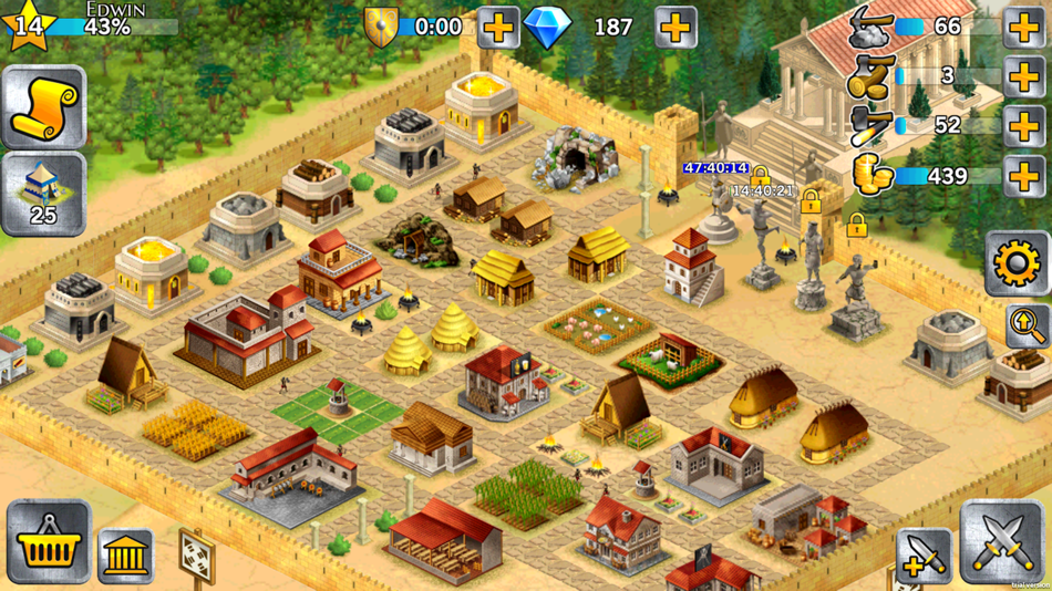 Battle Empire: Roman Wars - Build a City and Grow your Empire in the Roman and Spartan era - 1.6.2 - (iOS)