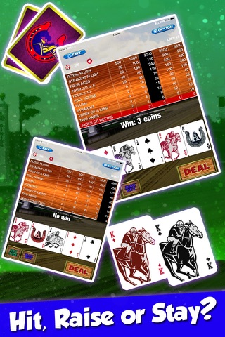 Horse Video Poker - Awesome Casino Gambling Craze FREE screenshot 4