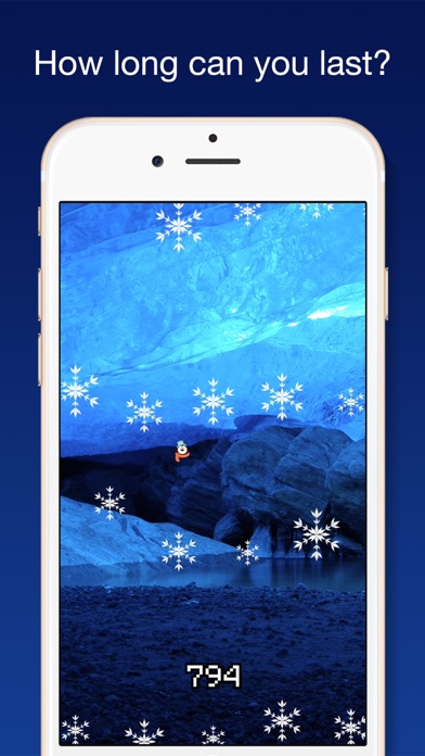 Screenshot #1 pour Défi arcade de flocons de neige
