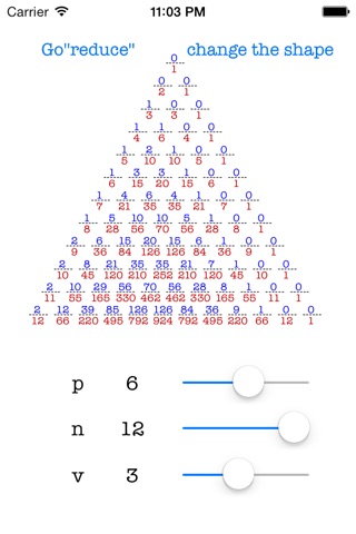 パスカル的三角形 〜Pascal-Like Triangles Made From A Game〜 screenshot 3