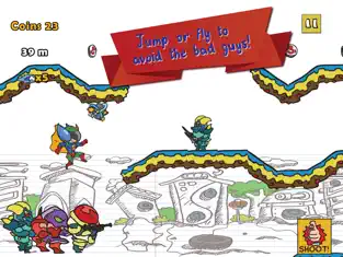 Immagine dello schermo 4 ScribbleMan Like Temple Run 2, Despicable Me Minion Rush and Subway Surfers iphone