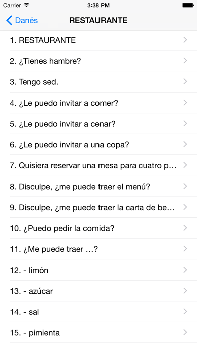 Screenshot #3 pour Diccionario de viaje