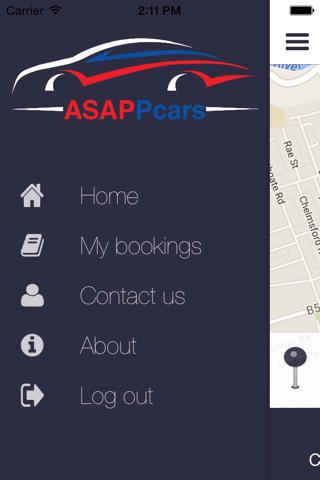ASAPPcars taxi service screenshot 4