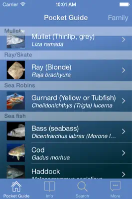 Game screenshot Pocket Guide UK Sea Fishing Lite apk