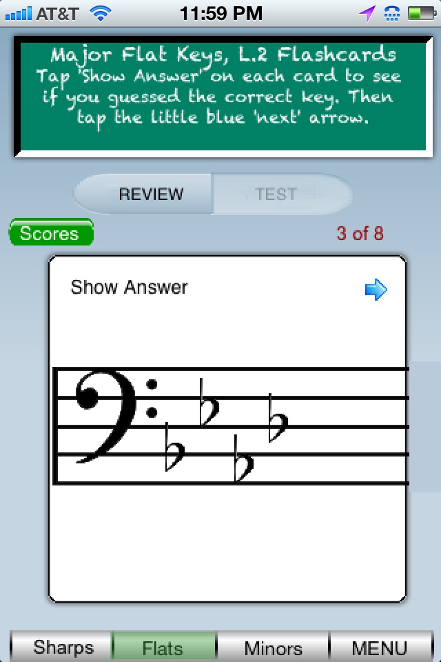 Scales Tutor for iPhone screenshot 4