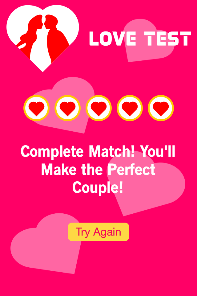 Love Test - Calculate Your Love Score Prank