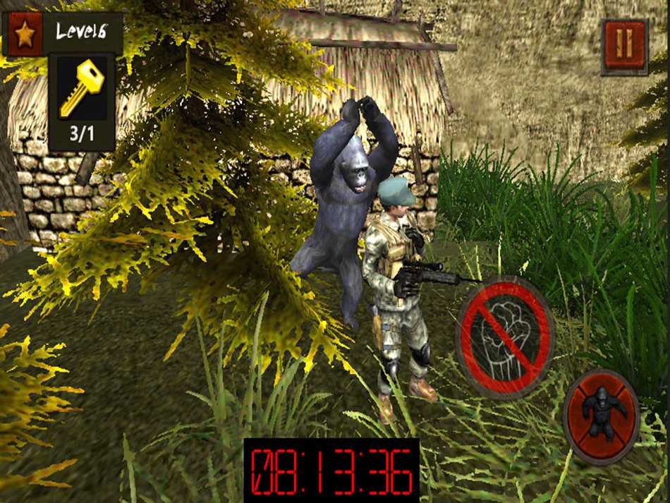 #5. Assassin Ape 3D HD (iOS) 由: Huai-Chih Hsiao
