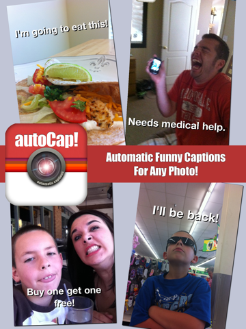 autoCap Free - Add funny text to Instagram photos & funny captions on Facebook pics