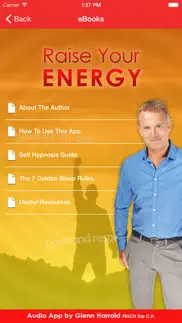raise your energy by glenn harrold: self-hypnosis energy & motivation iphone screenshot 4