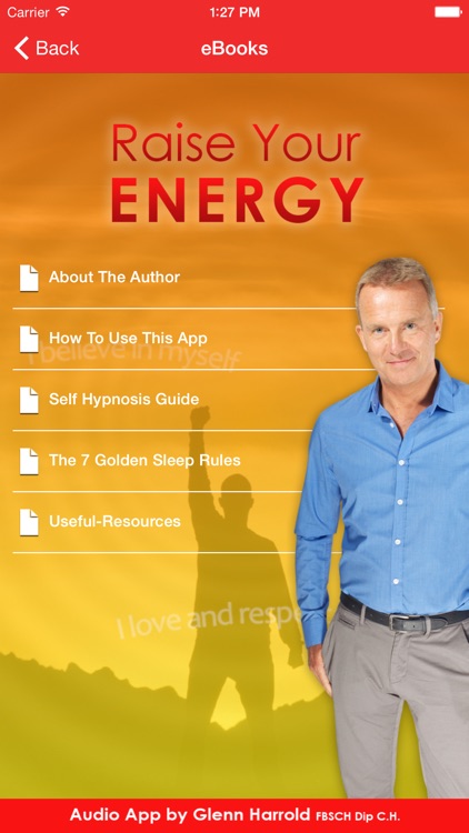 Raise Your Energy by Glenn Harrold: Self-Hypnosis Energy & Motivation screenshot-3