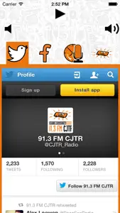 91.3 FM CJTR Regina Community Radio App screenshot #3 for iPhone