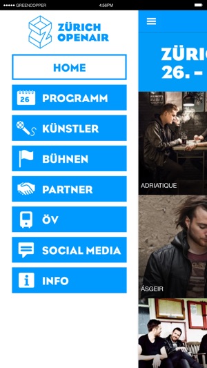 ZÜRICH OPENAIR 2015(圖2)-速報App