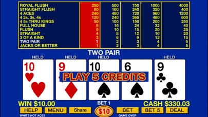 VIDEO POKER PLUS HD 1.2.0 IOS CASINO VIDEO POKER PLUS HD 1.2.0 IOS