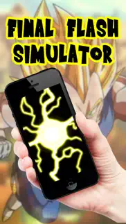 power simulator - dbz dragon ball z edition - make kamehameha, final flash, makankosappo and kienzan iphone screenshot 2