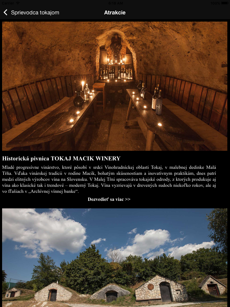 Sprievodca Tokajom screenshot 7