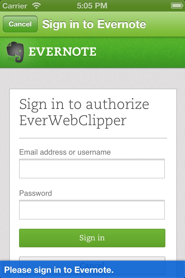 EverWebClipper for Evernote - Clip Web Pages screenshot 2